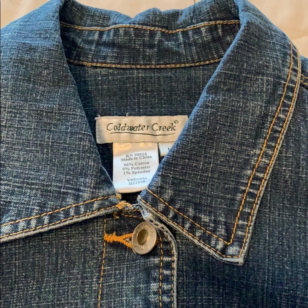 Denim jean jacket - Picture 2 of 3